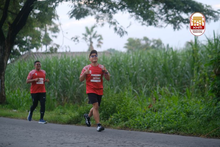Race photo from Kediri Half Marathon 2025