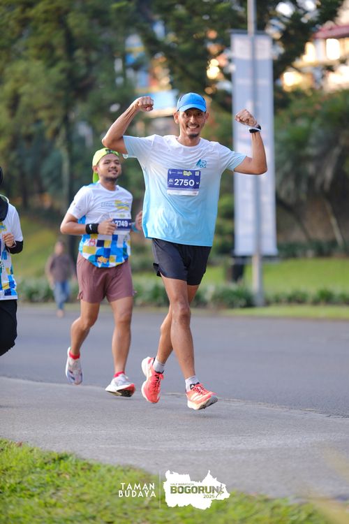 Race photo from Taman Budaya x BOGORUN 2025