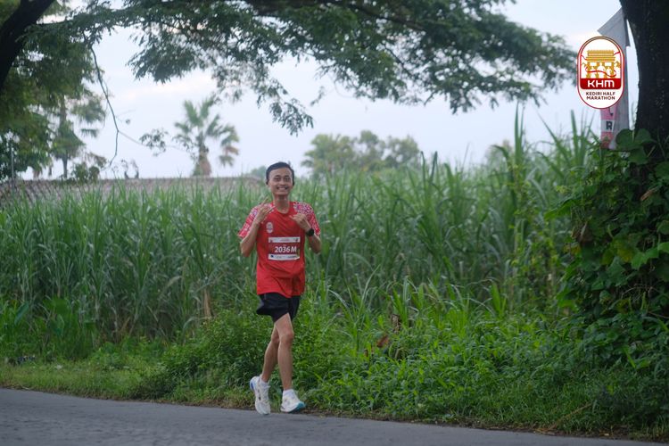 Race photo from Kediri Half Marathon 2025
