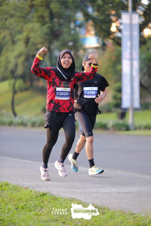 Race photo from Taman Budaya x BOGORUN 2025
