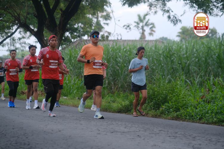 Race photo from Kediri Half Marathon 2025