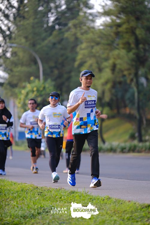 Race photo from Taman Budaya x BOGORUN 2025