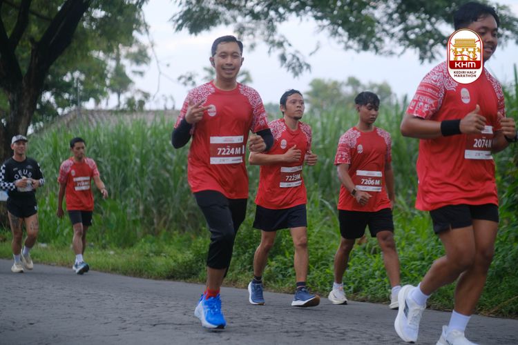 Race photo from Kediri Half Marathon 2025