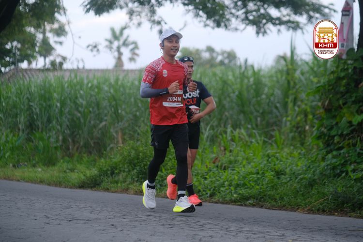Race photo from Kediri Half Marathon 2025