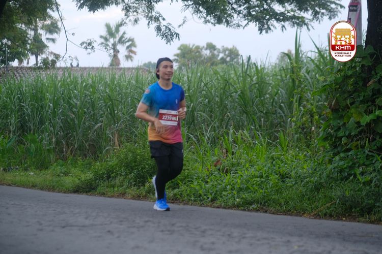 Race photo from Kediri Half Marathon 2025