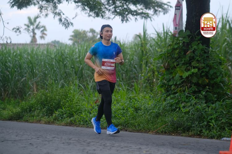 Race photo from Kediri Half Marathon 2025