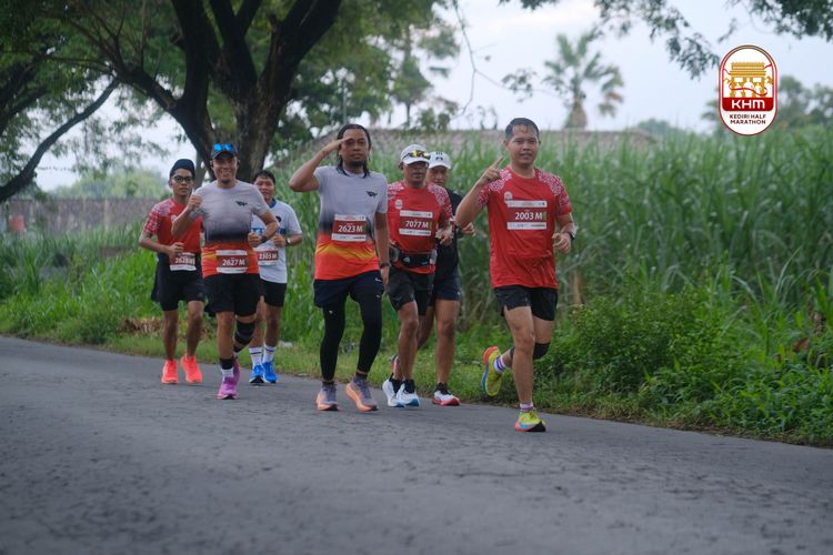 Race photo from Kediri Half Marathon 2025
