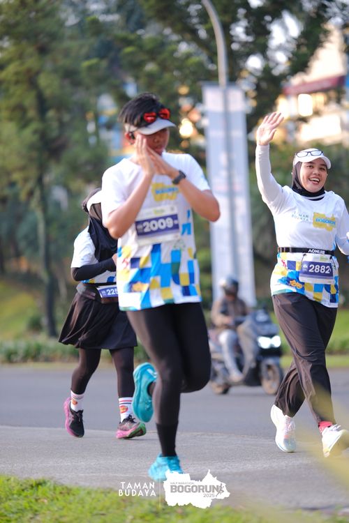 Race photo from Taman Budaya x BOGORUN 2025