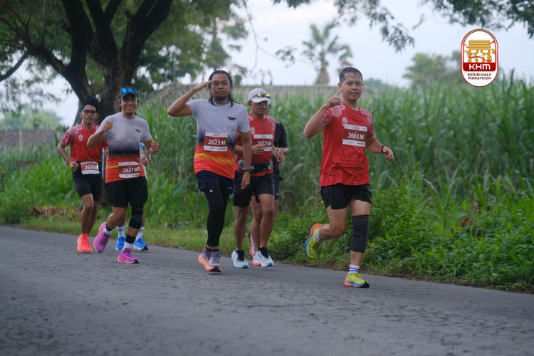 Race photo from Kediri Half Marathon 2025