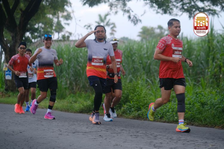 Race photo from Kediri Half Marathon 2025