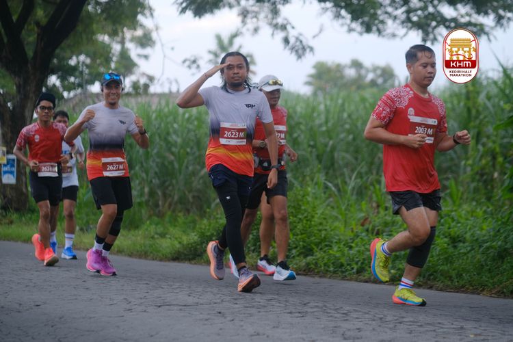 Race photo from Kediri Half Marathon 2025