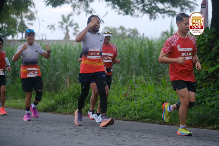 Race photo from Kediri Half Marathon 2025