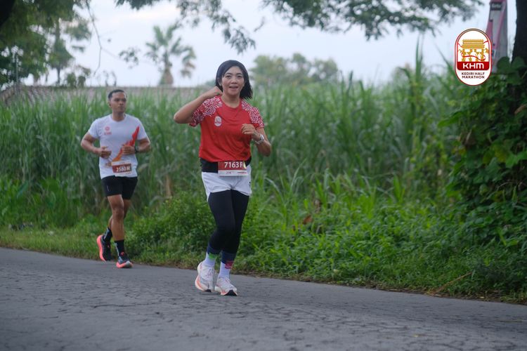 Race photo from Kediri Half Marathon 2025