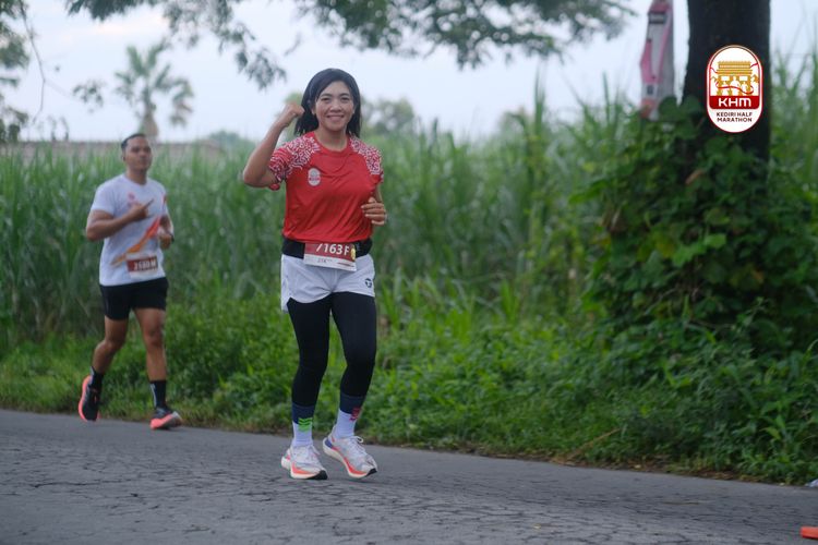 Race photo from Kediri Half Marathon 2025
