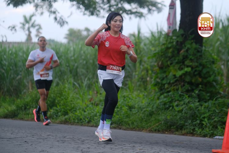 Race photo from Kediri Half Marathon 2025