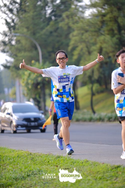 Race photo from Taman Budaya x BOGORUN 2025