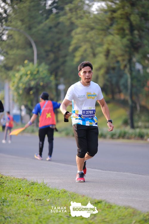 Race photo from Taman Budaya x BOGORUN 2025
