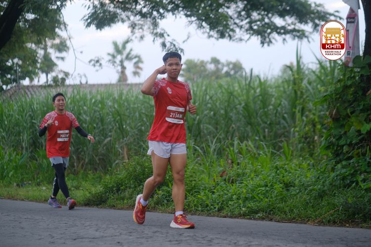Race photo from Kediri Half Marathon 2025