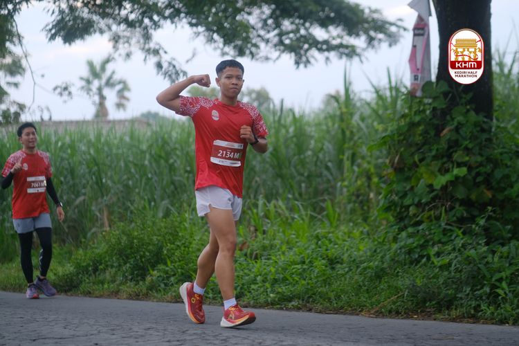 Race photo from Kediri Half Marathon 2025