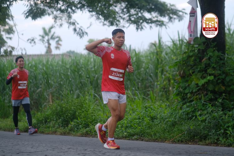 Race photo from Kediri Half Marathon 2025