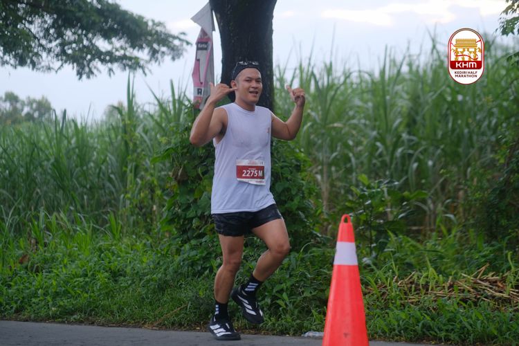 Race photo from Kediri Half Marathon 2025