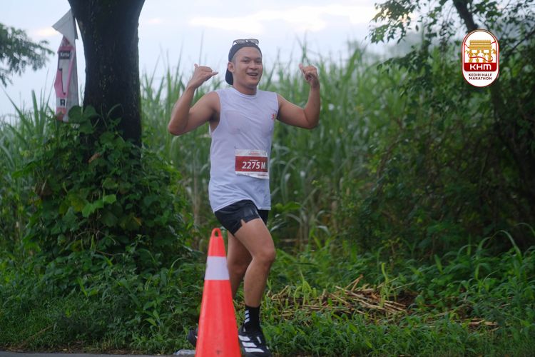 Race photo from Kediri Half Marathon 2025