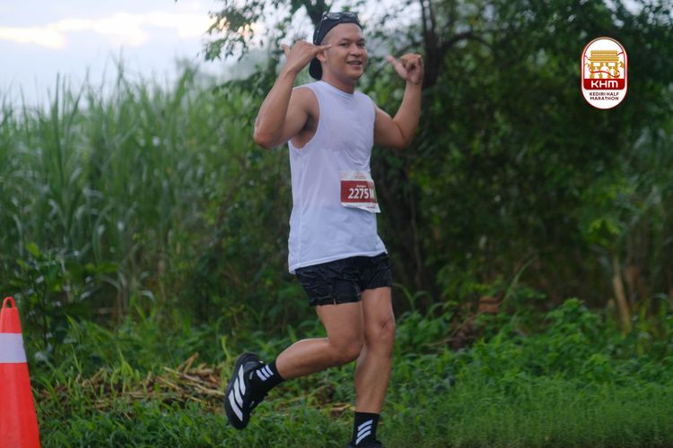 Race photo from Kediri Half Marathon 2025