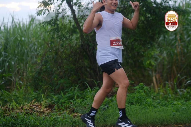 Race photo from Kediri Half Marathon 2025