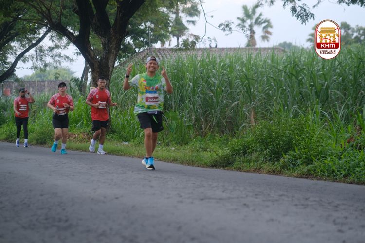Race photo from Kediri Half Marathon 2025