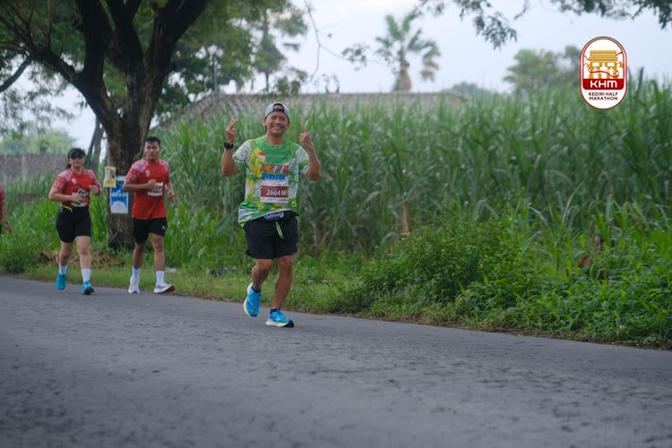 Race photo from Kediri Half Marathon 2025