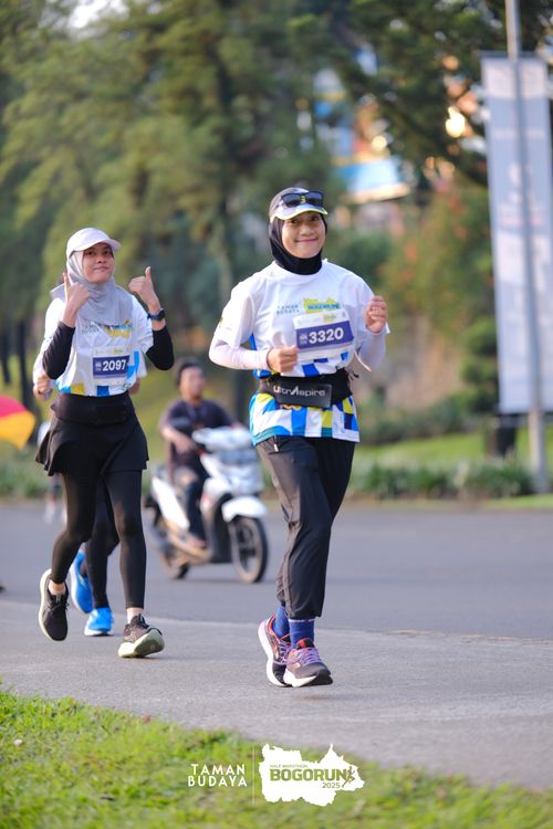 Race photo from Taman Budaya x BOGORUN 2025