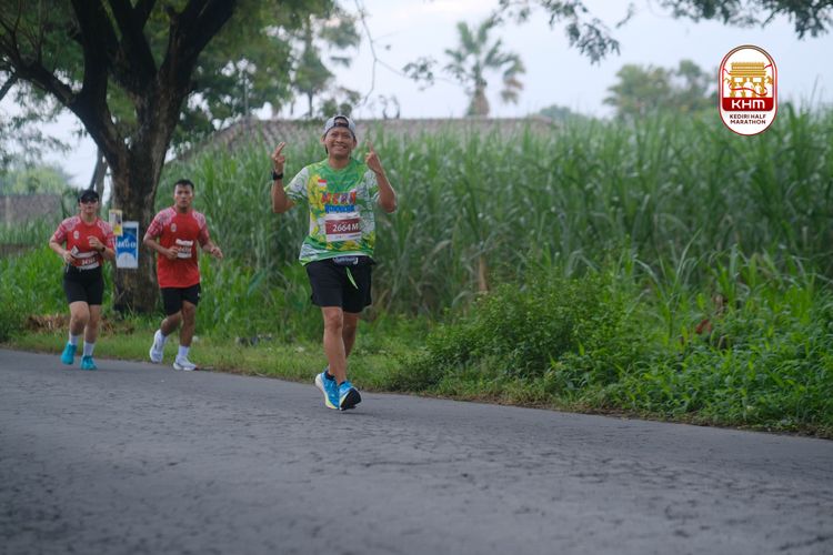 Race photo from Kediri Half Marathon 2025