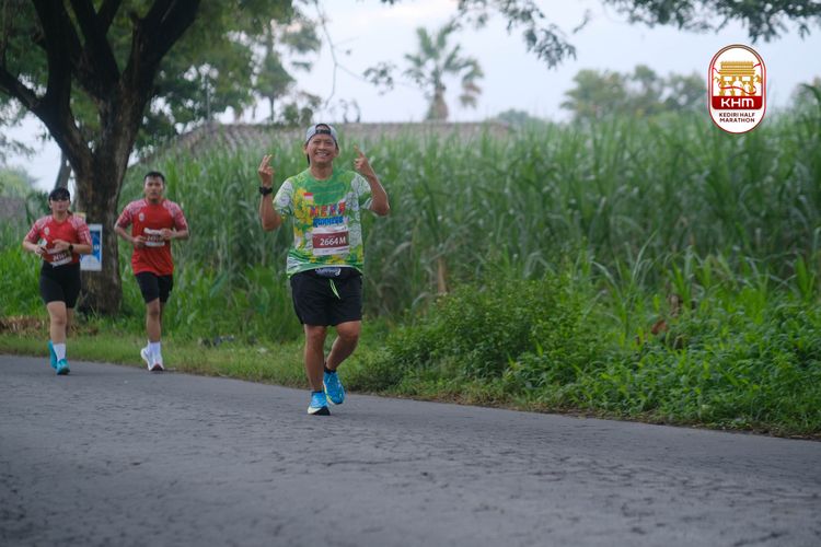 Race photo from Kediri Half Marathon 2025