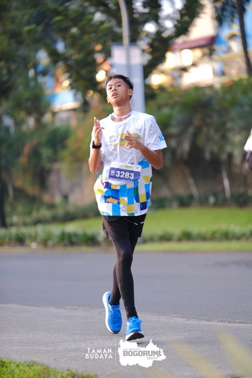 Race photo from Taman Budaya x BOGORUN 2025