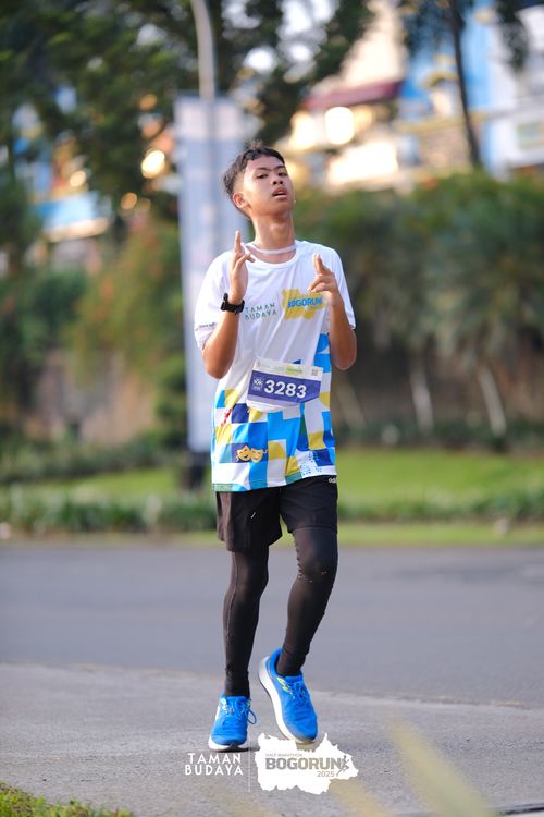 Race photo from Taman Budaya x BOGORUN 2025