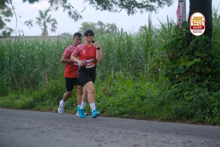 Race photo from Kediri Half Marathon 2025