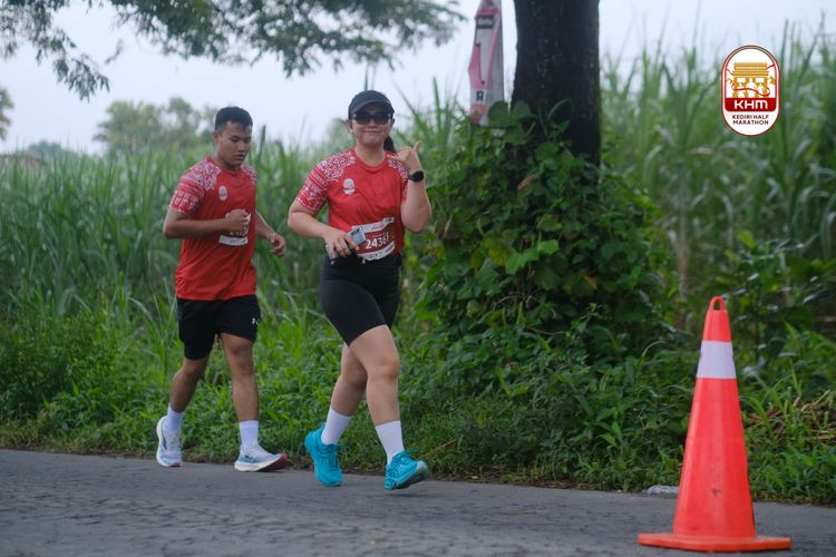 Race photo from Kediri Half Marathon 2025