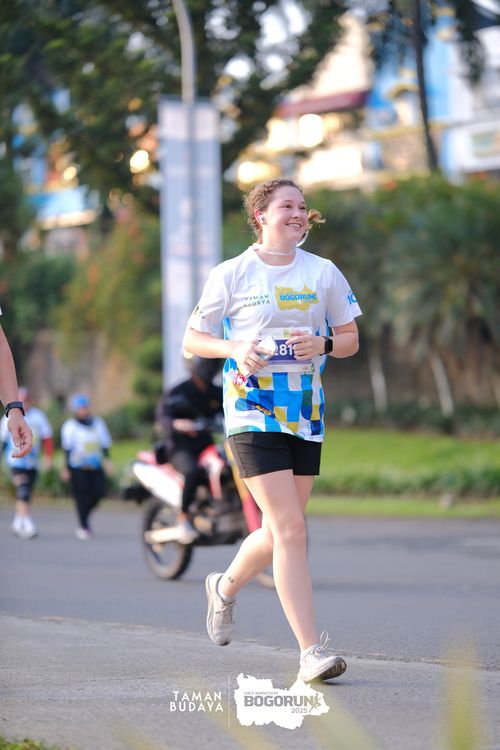 Race photo from Taman Budaya x BOGORUN 2025