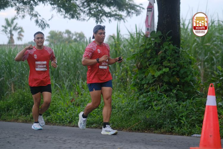 Race photo from Kediri Half Marathon 2025