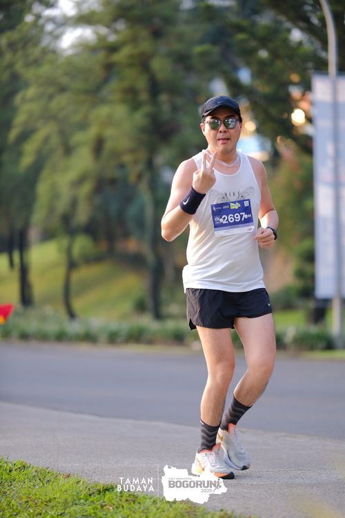 Race photo from Taman Budaya x BOGORUN 2025