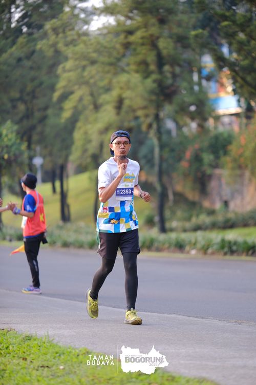 Race photo from Taman Budaya x BOGORUN 2025