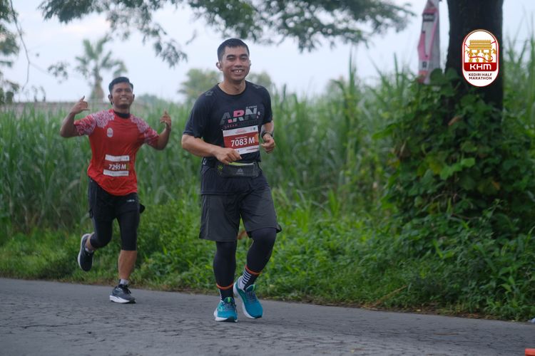 Race photo from Kediri Half Marathon 2025