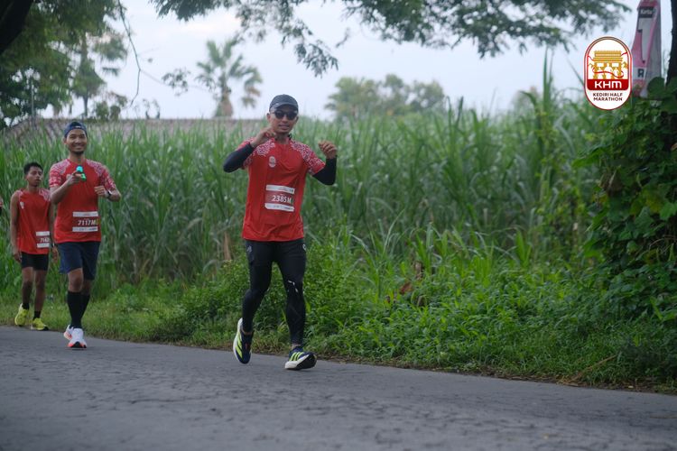 Race photo from Kediri Half Marathon 2025