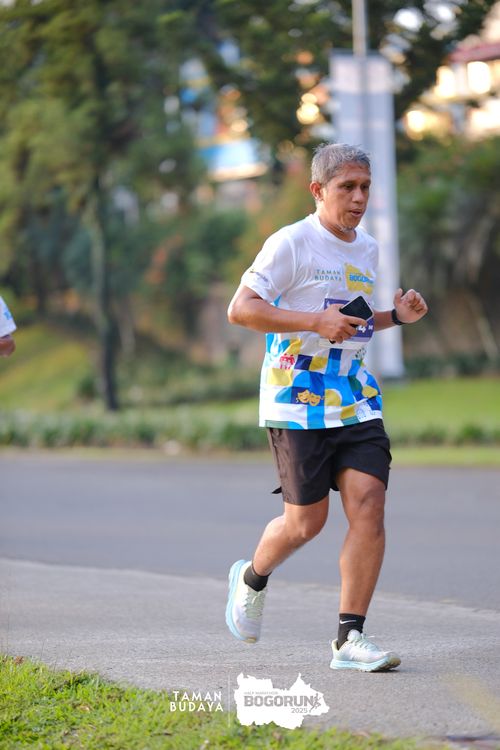 Race photo from Taman Budaya x BOGORUN 2025