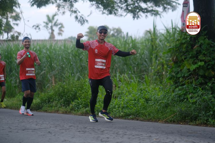 Race photo from Kediri Half Marathon 2025