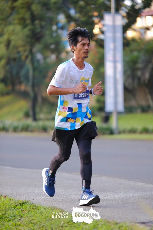 Race photo from Taman Budaya x BOGORUN 2025