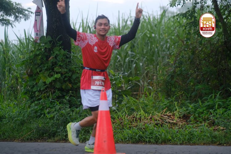 Race photo from Kediri Half Marathon 2025