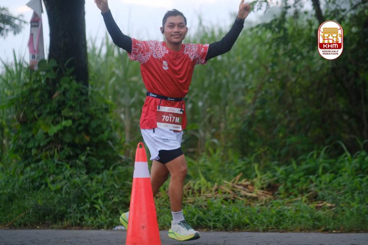 Race photo from Kediri Half Marathon 2025