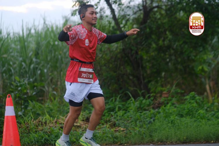 Race photo from Kediri Half Marathon 2025