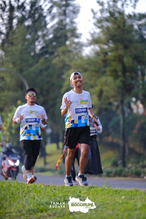 Race photo from Taman Budaya x BOGORUN 2025